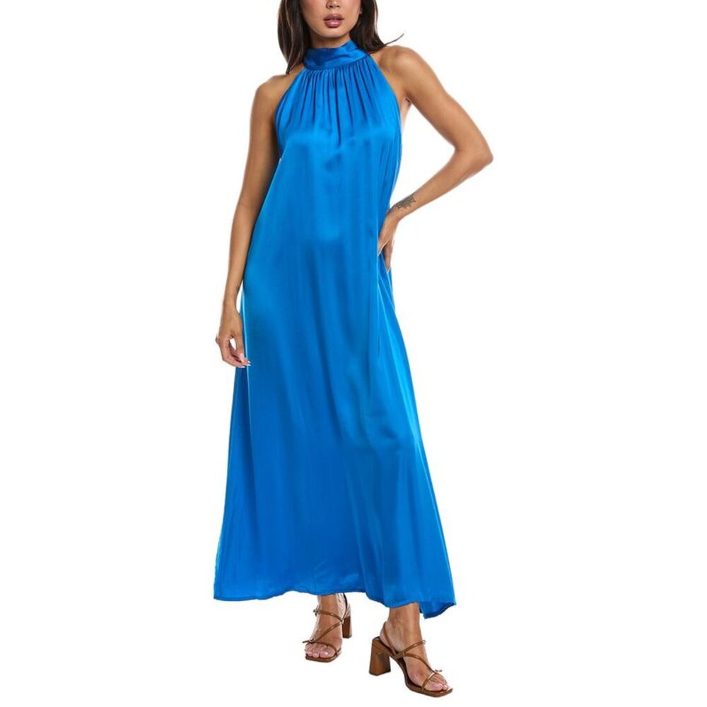 Frnch Womens  Auberya Woven Dress, Blue